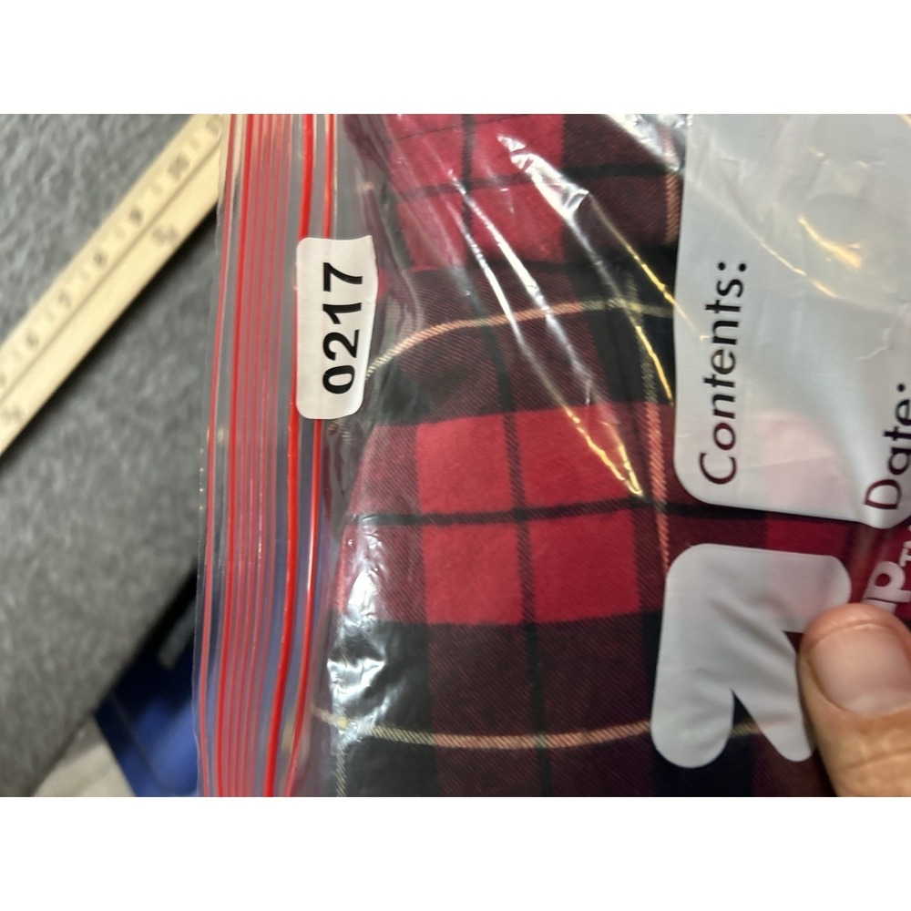 Brooks Brothers Flannel Shirt Men 2XL Red Black Buffalo Plaid 1818 - Picture 5 of 5